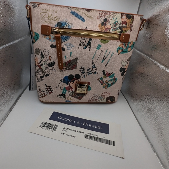 Dooney & Bourke Disney EPCOT 2022 Food and Wine Festival Crossbody bag - Picture 6 of 13